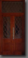 Kétszárnyú biztonsági ajtó műemlék házban két darab MCM zárral és Gordiusz védőpajzzsal